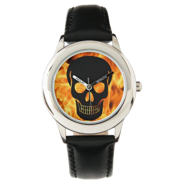 Fire skull watch (Front)