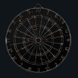 Fire Sparks Overlay Your Photo Burning Ashes Black Dartboard<br><div class="desc">Floating, burning ashes and fiery sparks on an ember black dartboard covered in tiny realistic flames. Use the image template to easily add fire to your own special photo by changing the transparent placeholder, or leave as is for a simply sizzling dart board. Edit to choose any background colour you...</div>