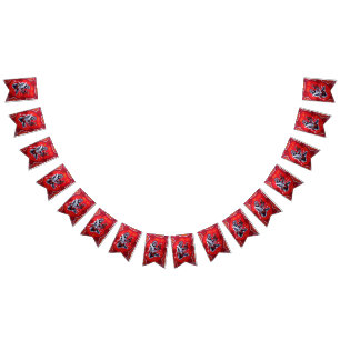 Fire Spirit Aboriginal Art Bunting Bunting