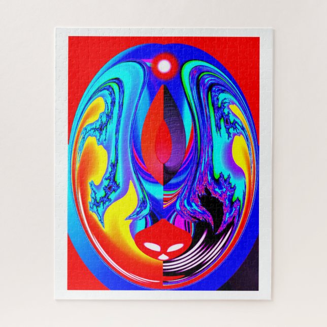 Fire spirit jigsaw puzzle (Vertical)