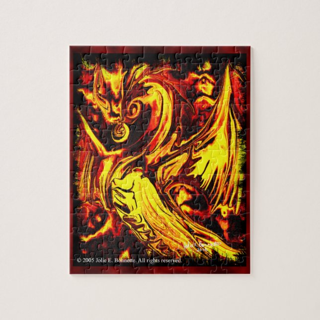 Fire Spirit Puzzle (Vertical)