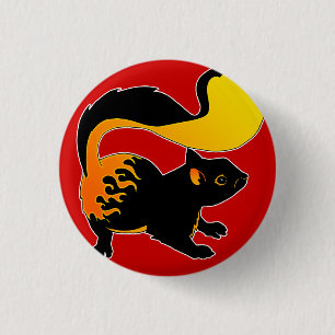 Fire Squirrel Button
