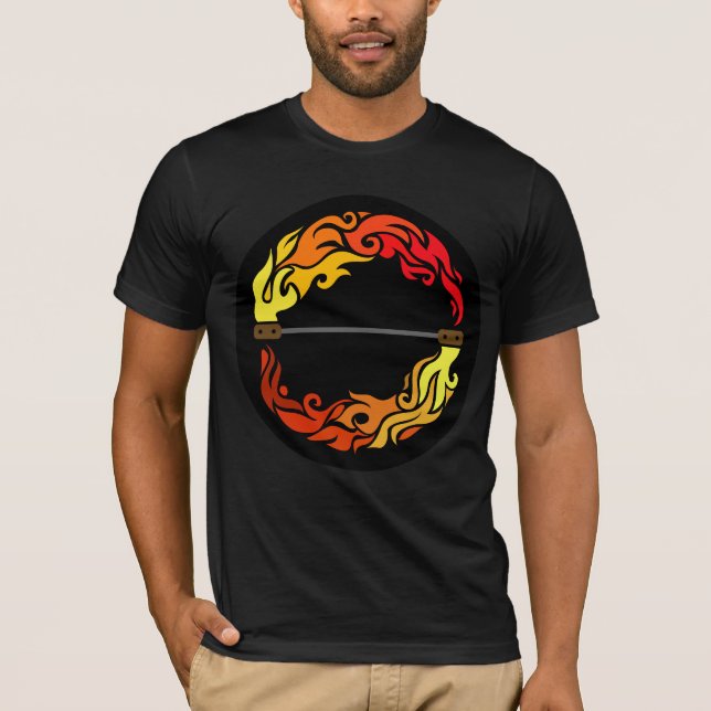 Fire Staff T-Shirt (Front)