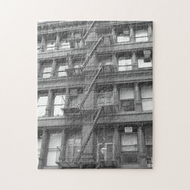 fire stairs jigsaw puzzle (Vertical)
