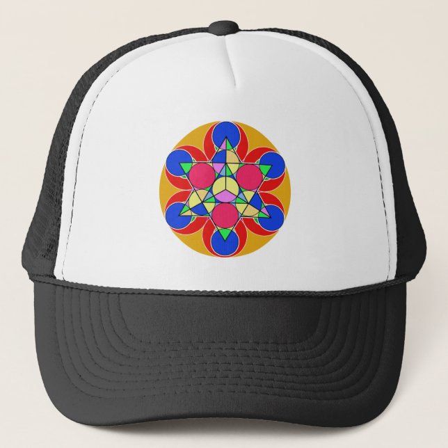 Fire Star Trucker Hat (Front)