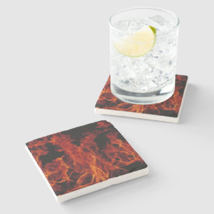 Fire Stone Coaster