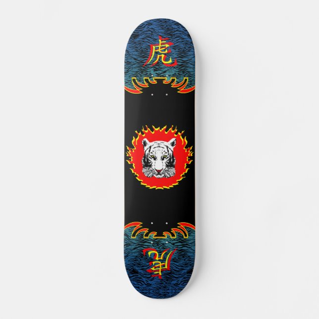 Fire Tiger 2 Skateboard (Front)