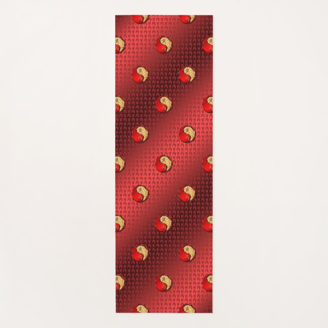 Fire Tiger Yoga Mat (Front)