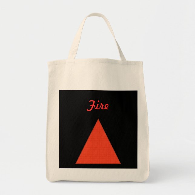Fire Tote Bag (Front)
