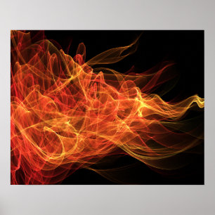 Fire Triangle Poster