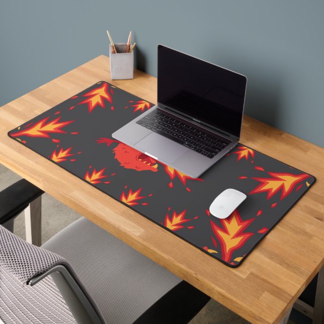 fire troll desk mat (Office 2)