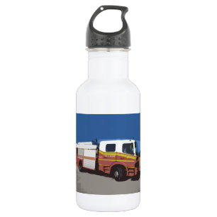 Fire Truck 532 Ml Water Bottle