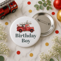 Fire Truck Birthday Firetruck Party