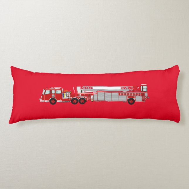 Fire truck body pillow.... cushion (Front)
