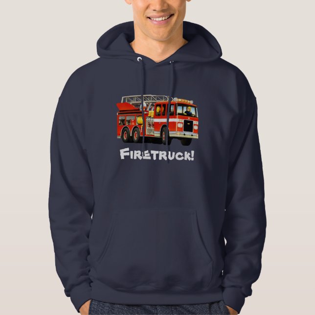 Fire Truck Hoodie (Front)