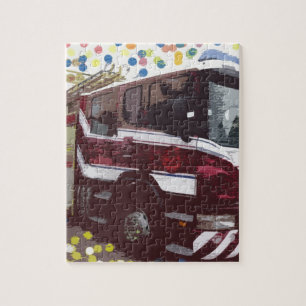 Fire Truck Jigsaw Puzzle