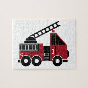 Fire truck jigsaw pzzle jigsaw puzzle