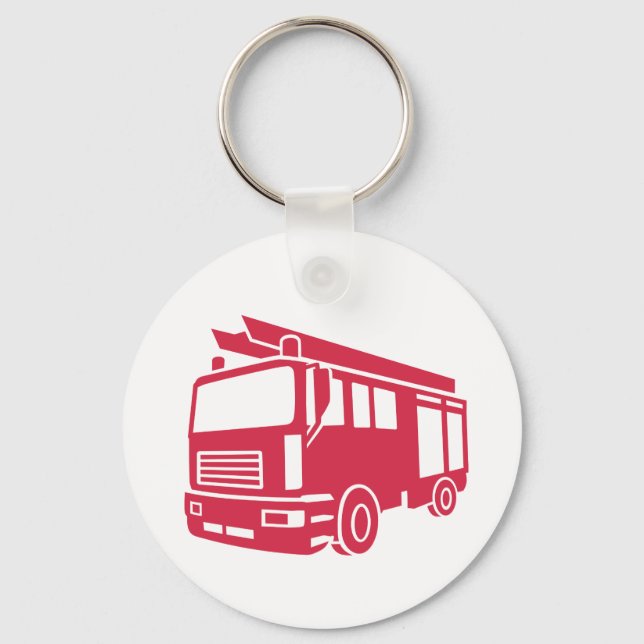 Fire truck key ring (Front)