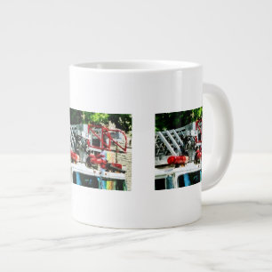 Fire Truck Ladder Large Coffee Mug