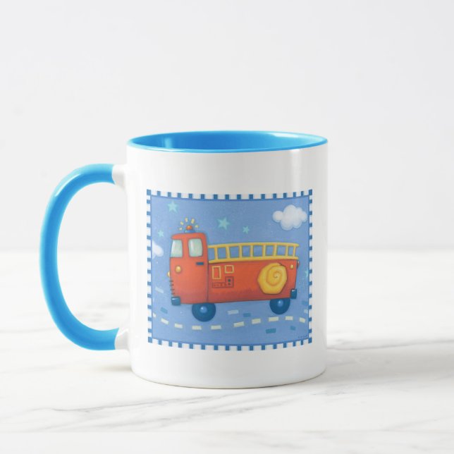 Fire Truck Mug (Left)