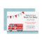 Fire Truck Polka Dot Baby Shower Bring a Book