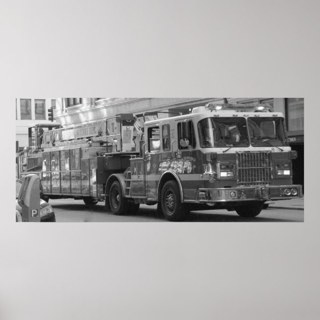 Fire Truck Poster (Front)