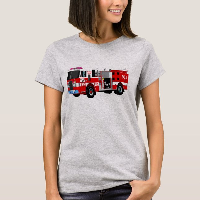 FIRE TRUCK T-Shirt (Front)