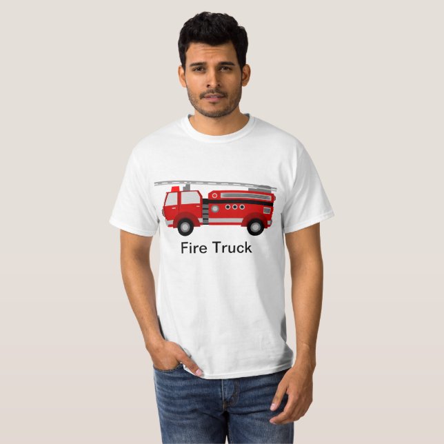 Fire Truck T-Shirt (Front Full)