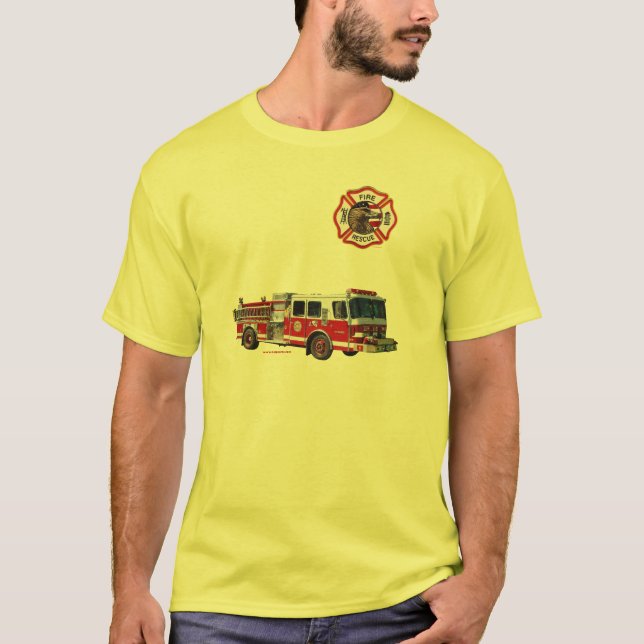 Fire_Truck_texturizer T-Shirt (Front)