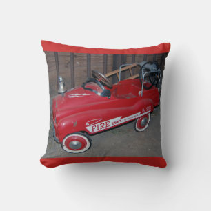 Fire Truck Toy for Christmas Cushion