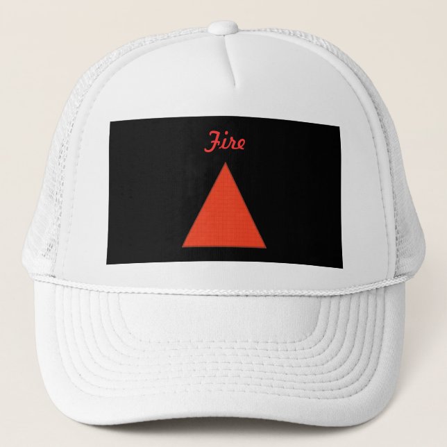 Fire Trucker Hat (Front)