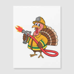 Fire trucks Firefighter Thanksgiving Turkey
