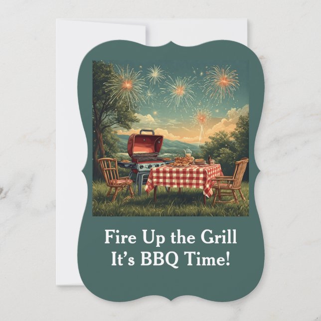 Fire Up the Grill – It’s BBQ Time! (Front)