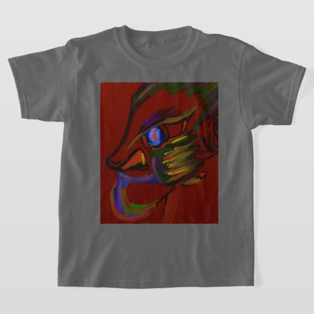 Fire Warrior  T-Shirt (Laydown)