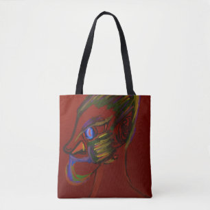 Fire Warrior Tote Bag