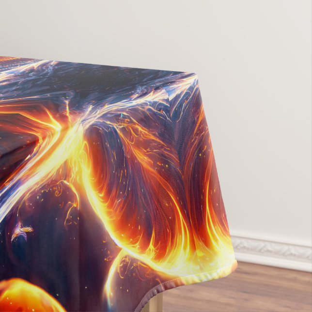 Fire Water Space Tablecloth (In Situ)