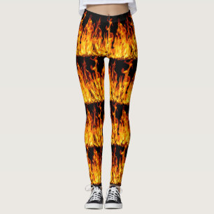 Fire Wave Colour Leggings