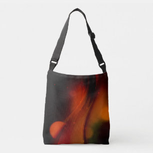 Fire Wave Crossbody Bag