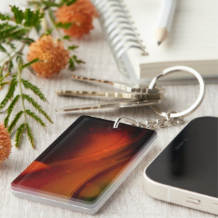 Fire Wave Key Ring