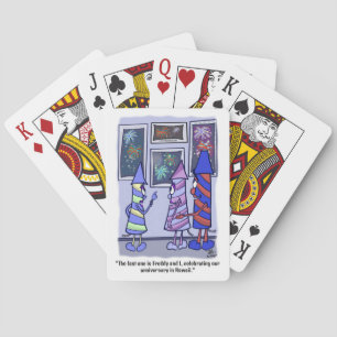 Fire Works Playing Cards