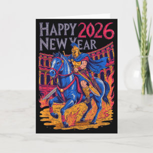 Fire Year Of The Horse – Chinese Zodiac New Year 2 Card