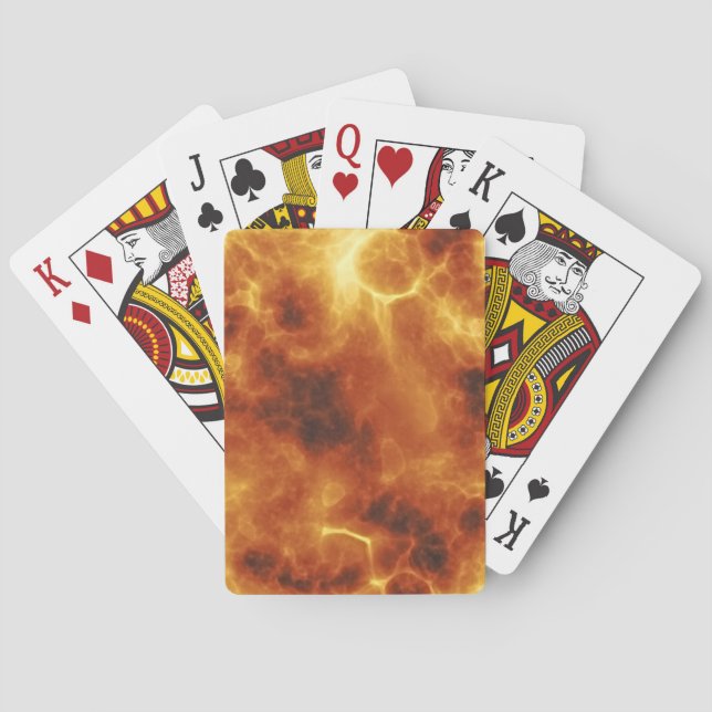 Fire | Zazzle_Growshop. Playing Cards (Back)