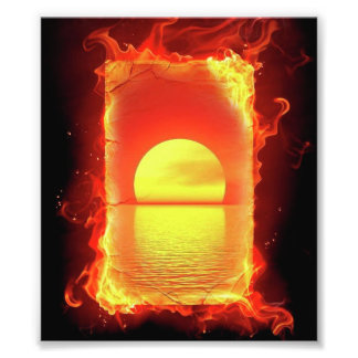 Fire Zone Photo Print