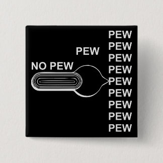 Firearm Selector Switch Pew Pew Pew # 15 Cm Square Badge