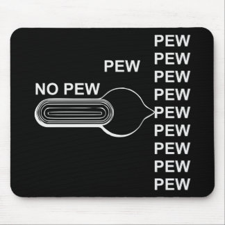 Firearm Selector Switch Pew Pew Pew # Mouse Pad