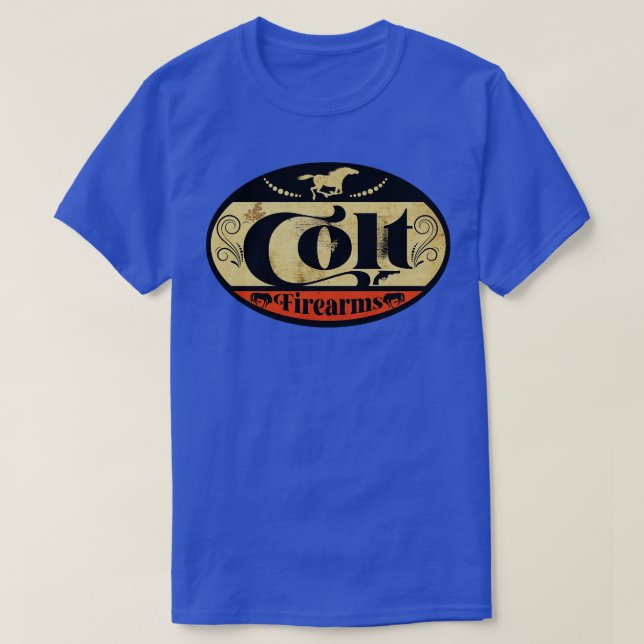 Firearms Vintage Label 1 T-Shirt (Design Front)