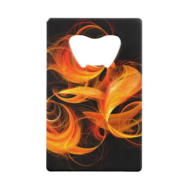 Fireball Abstract Art (Front)