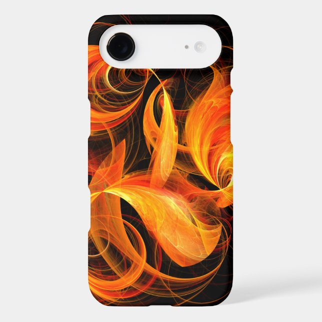 Fireball Abstract Art (Back)