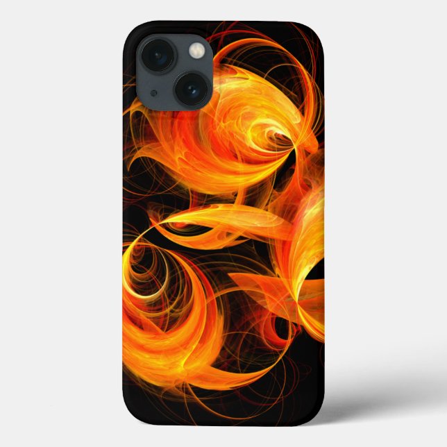 Fireball Abstract Art Case-Mate iPhone Case (Back)