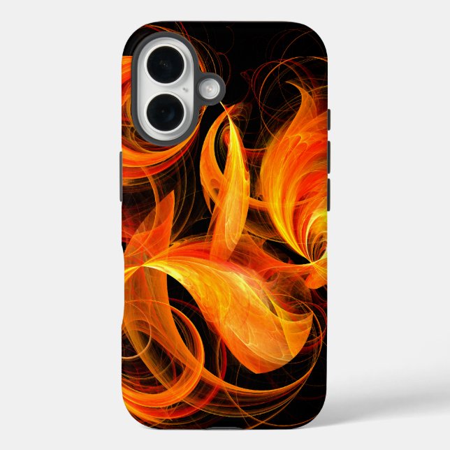 Fireball Abstract Art Case-Mate iPhone Case (Back)